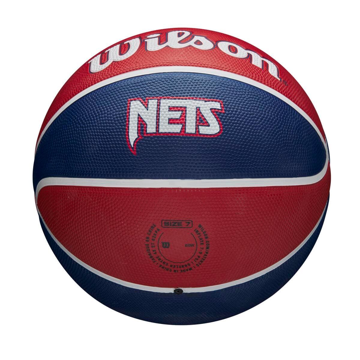 Wilson Sporting Goods Balls Brooklyn Nets Wilson NBA 21-22 City Edition Full Size Basketball Ball - Size 7
