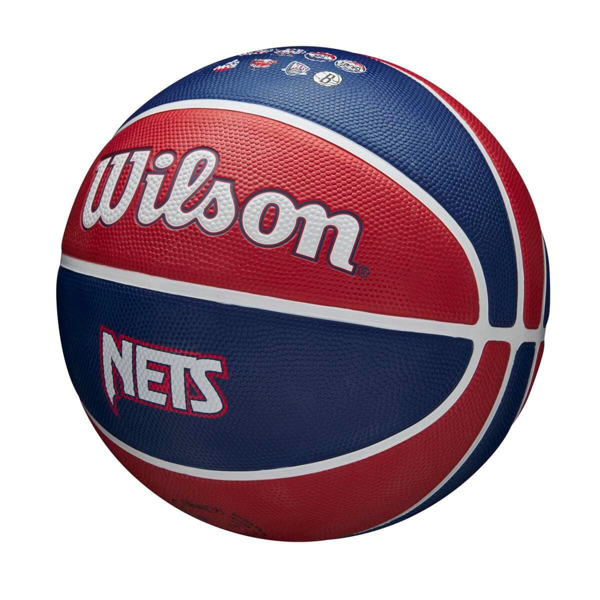 Wilson Sporting Goods Balls Brooklyn Nets Wilson NBA 21-22 City Edition Full Size Basketball Ball - Size 7