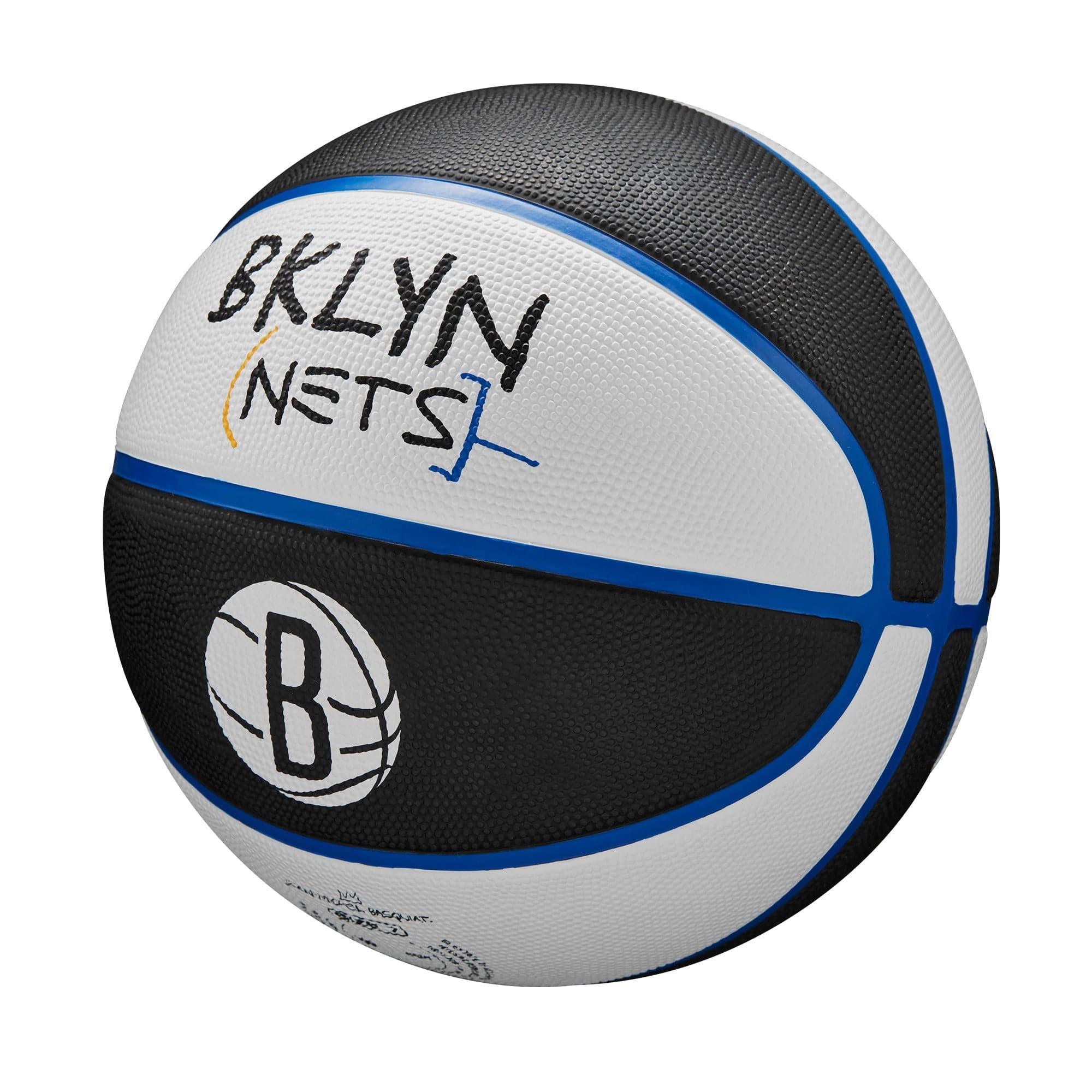 Wilson Sporting Goods Balls Brooklyn Nets Wilson NBA 22-23 City Edition All Surface Basketball Ball