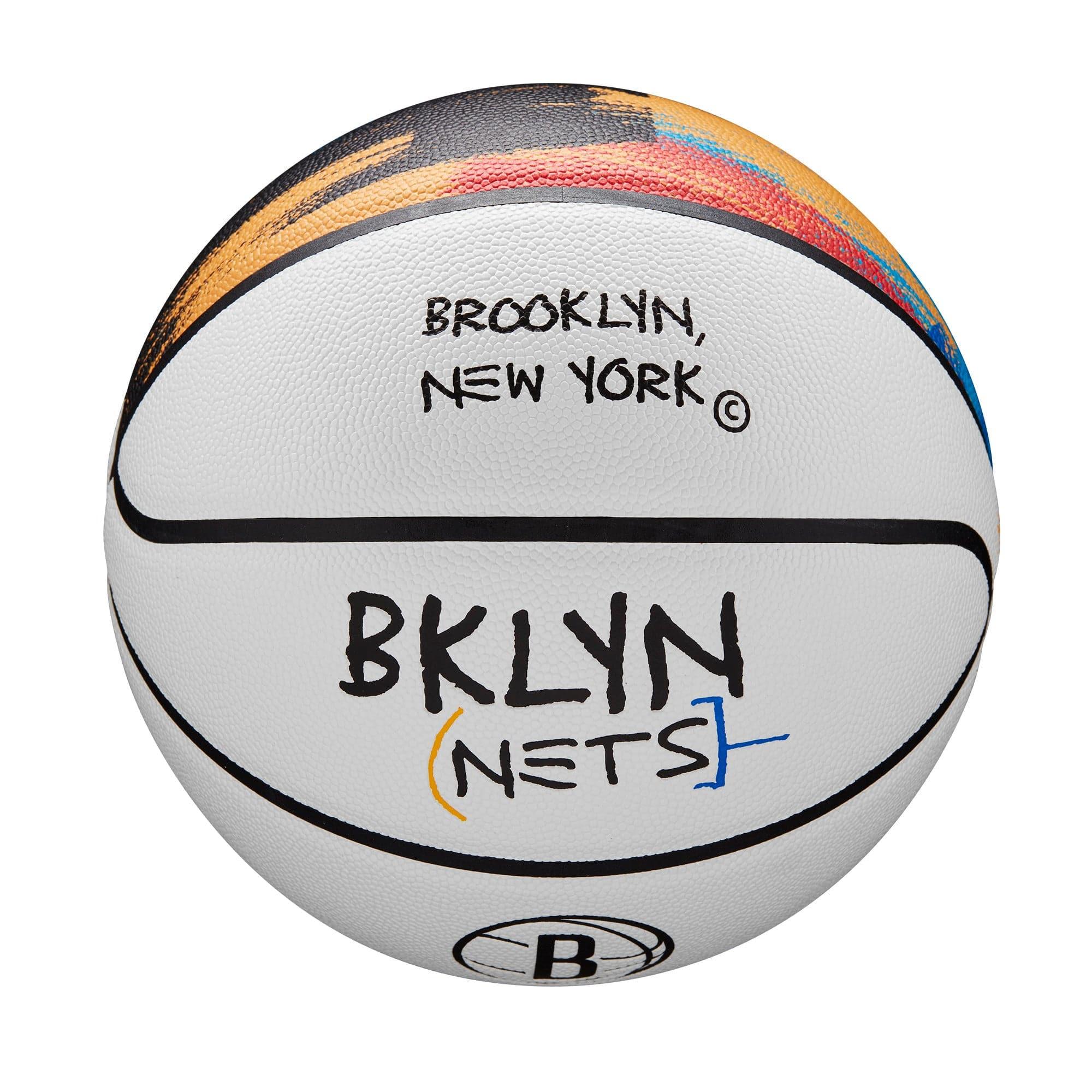 Wilson Sporting Goods Balls Brooklyn Nets Wilson NBA 22-23 City Edition Collectors Basketball Ball