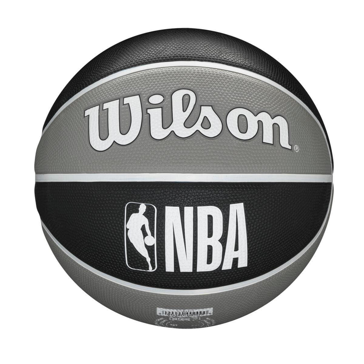 Wilson Sporting Goods Balls Brooklyn Nets Wilson NBA Team Tribute Full Size Outdoor Basketball Ball
