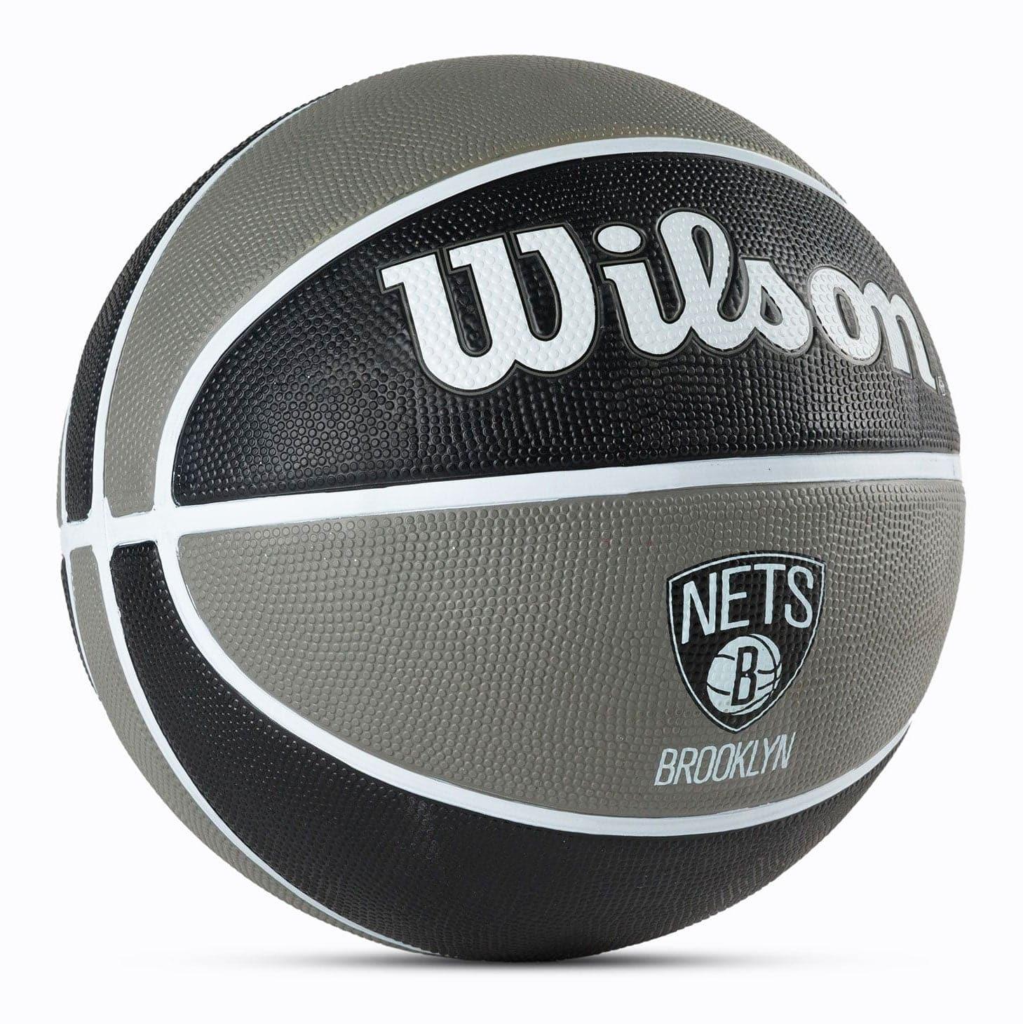 Wilson Sporting Goods Balls Brooklyn Nets Wilson NBA Team Tribute Full Size Outdoor Basketball Ball