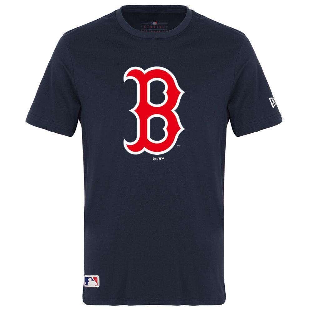 Boston Red Sox New Era MLB Team Logo T-Shirt - Navy