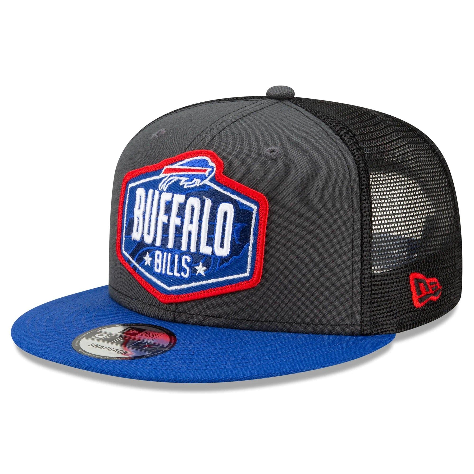 New Era Caps Buffalo Bills New Era 2021 NFL Draft 9FIFTY Snapback Hat - Graphite