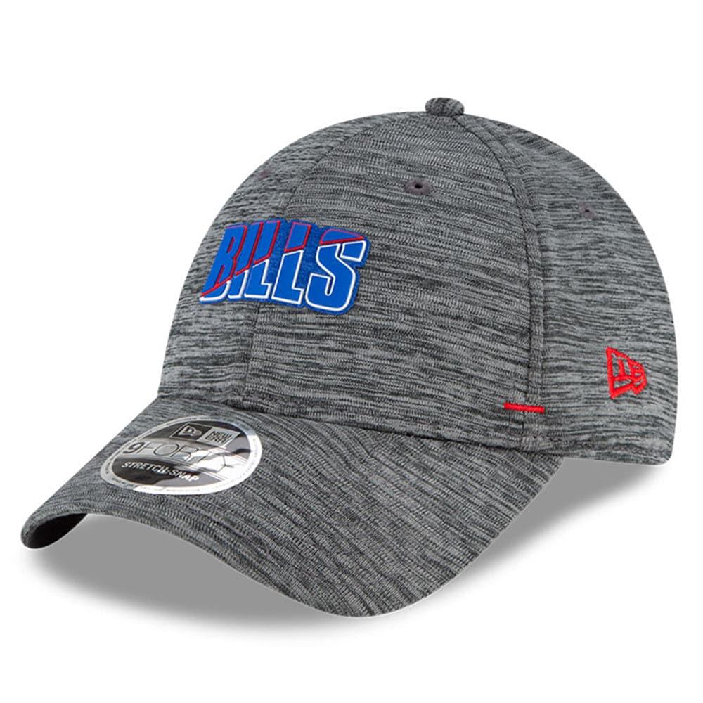 New Era Caps Buffalo Bills New Era NFL 2020 Summer Sideline 9FORTY Snapback Curve Hat - Heather Grey