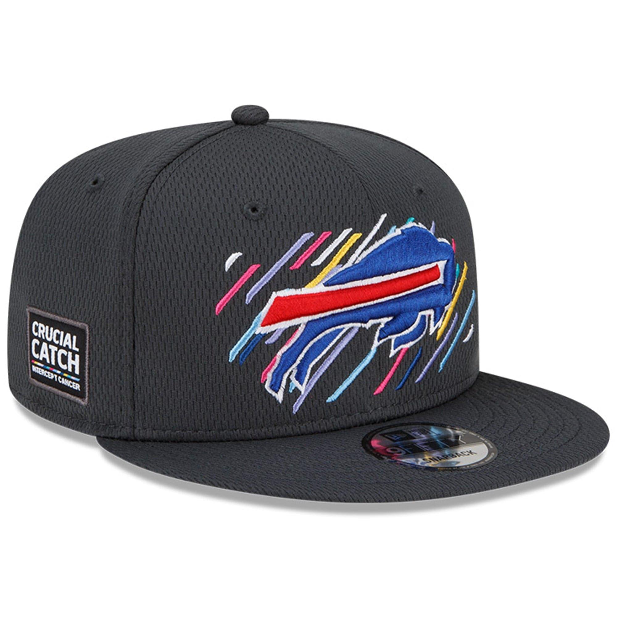 New Era Caps Buffalo Bills New Era NFL 2021 Crucial Catch 9FIFTY Snapback Hat - Steel