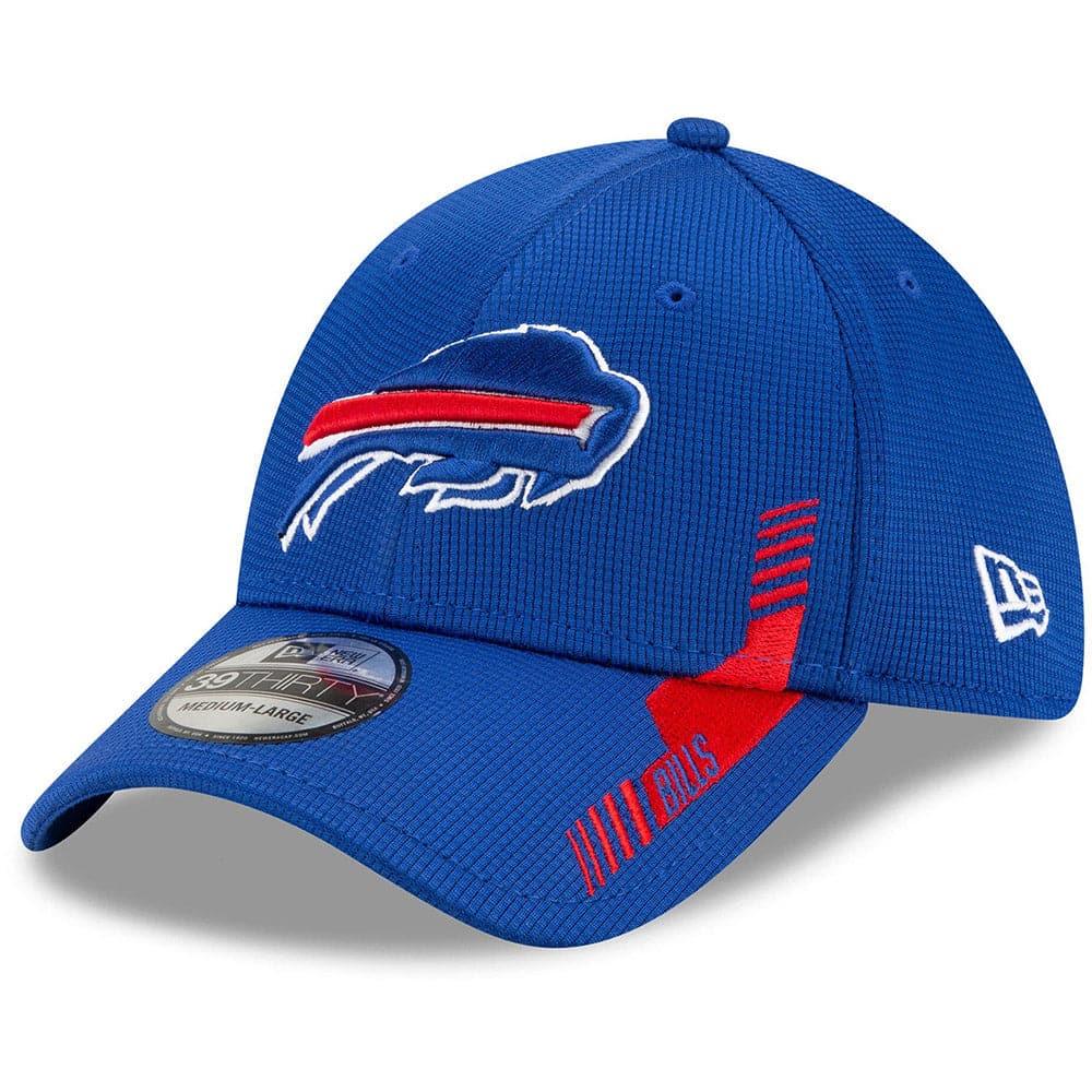New Era Caps Buffalo Bills New Era NFL 2021 Sideline Home 39THIRTY Flex Fit Hat - Blue