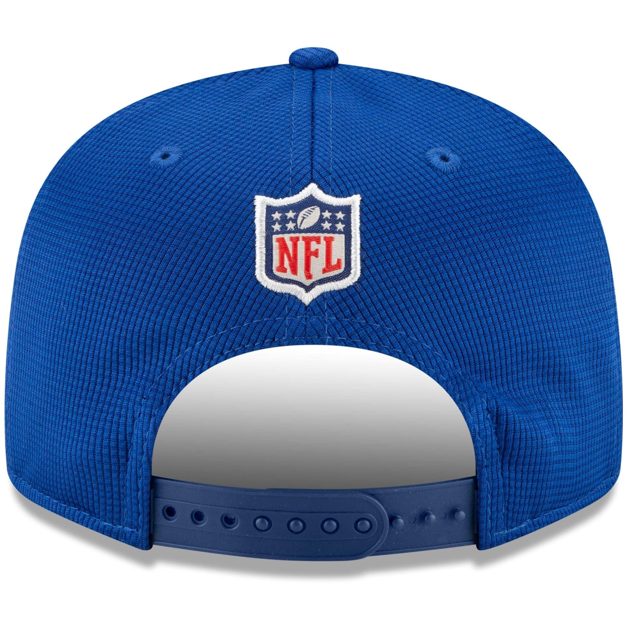 New Era Caps Buffalo Bills New Era NFL 2021 Sideline Home 9FIFTY Snapback Hat - Blue