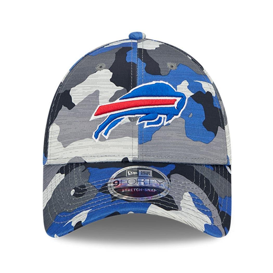 New Era Caps Buffalo Bills New Era NFL 22 Training Camp 9FORTY Stretch Snap Hat - Camo