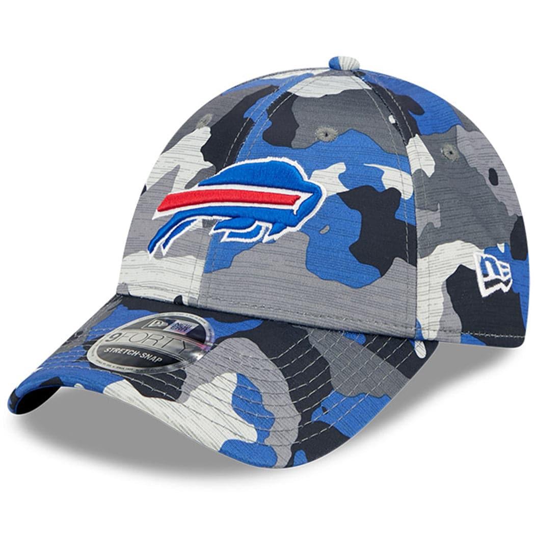 New Era Caps Buffalo Bills New Era NFL 22 Training Camp 9FORTY Stretch Snap Hat - Camo