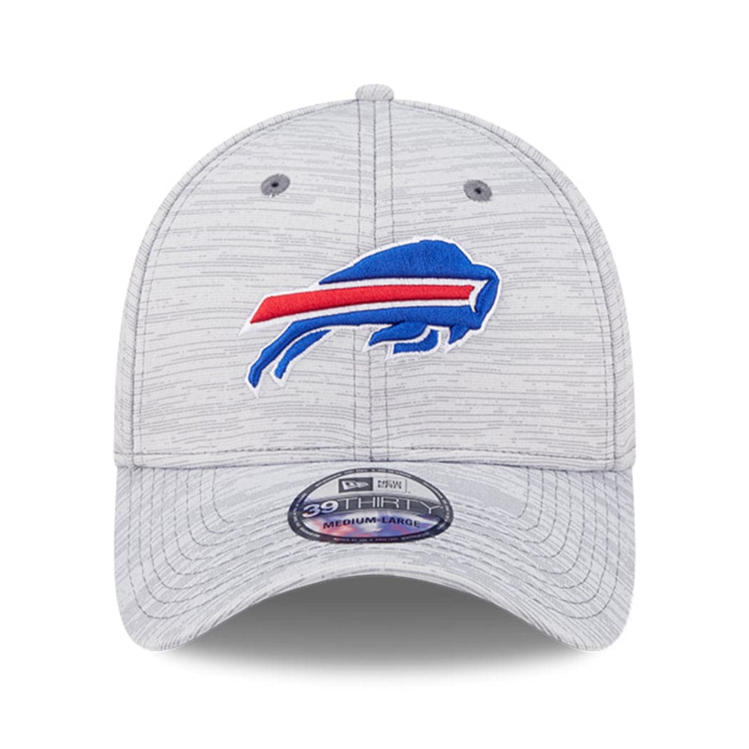 New Era Caps Buffalo Bills New Era NFL 22 Training Camp Coach 39THIRTY Stretch Fit Hat - Grey