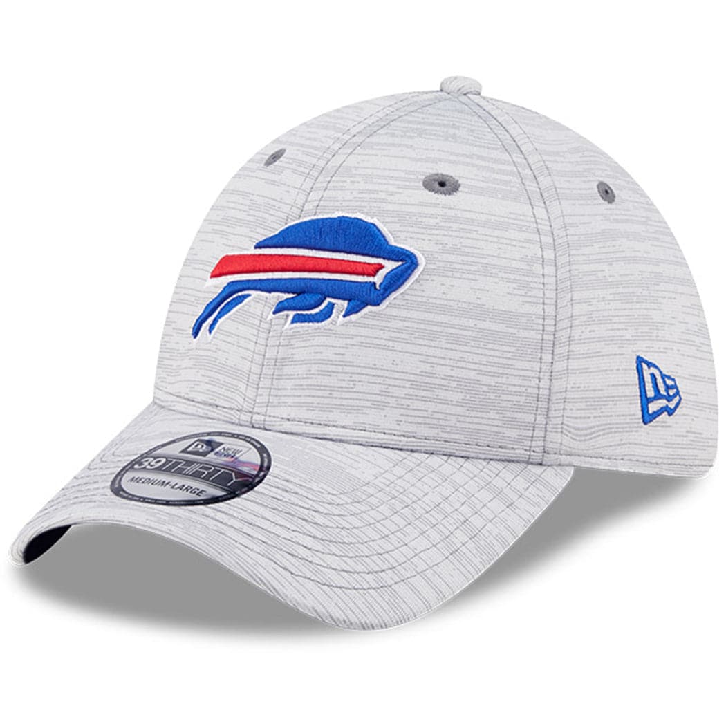 New Era Caps Buffalo Bills New Era NFL 22 Training Camp Coach 39THIRTY Stretch Fit Hat - Grey