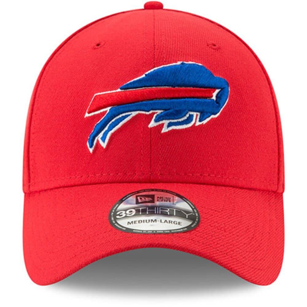 New Era Caps Buffalo Bills New Era NFL Team 39THIRTY Flex Fit Curve Hat - Red