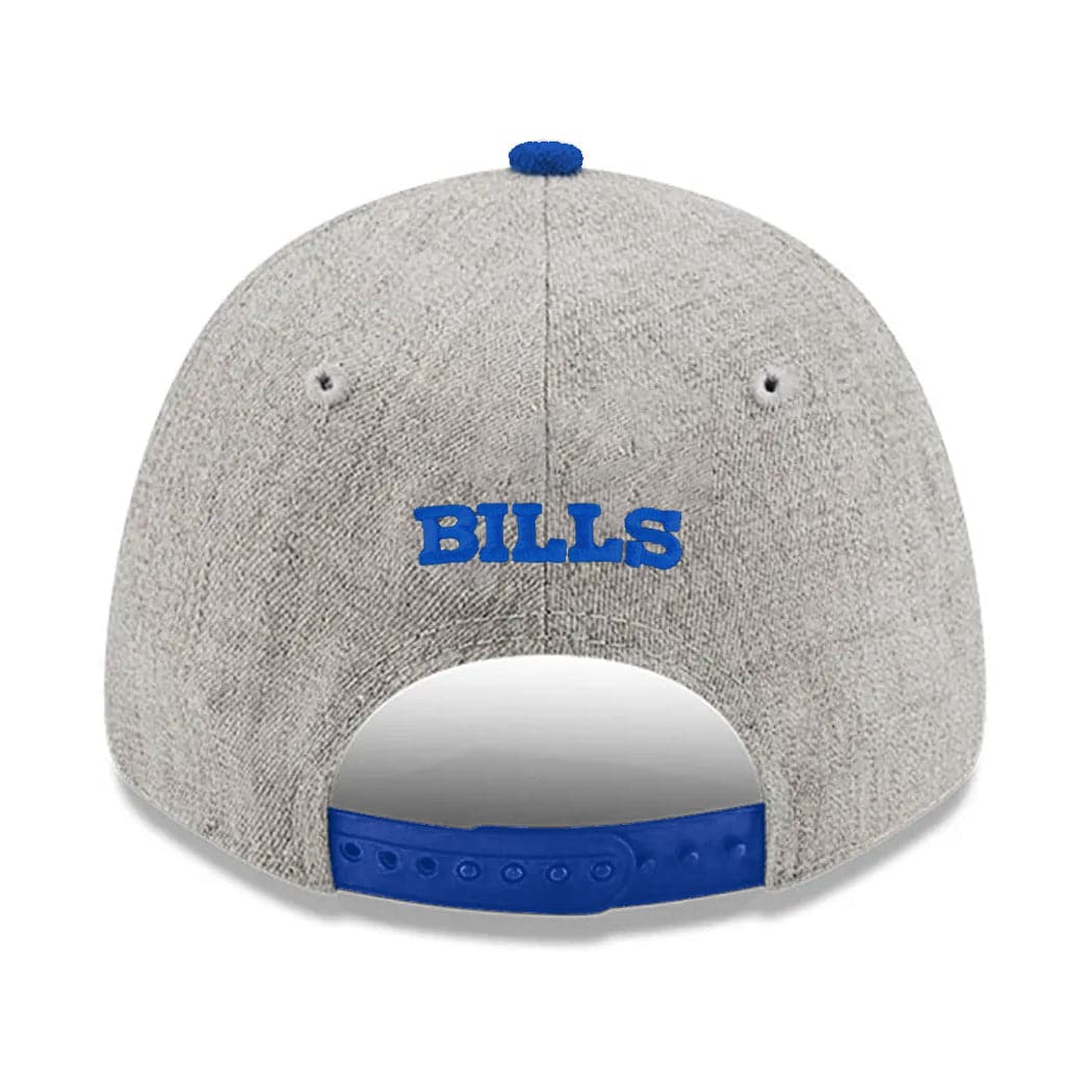 New Era Caps Buffalo Bills New Era NFL Team 9FORTY Snapback Hat - Heather Grey