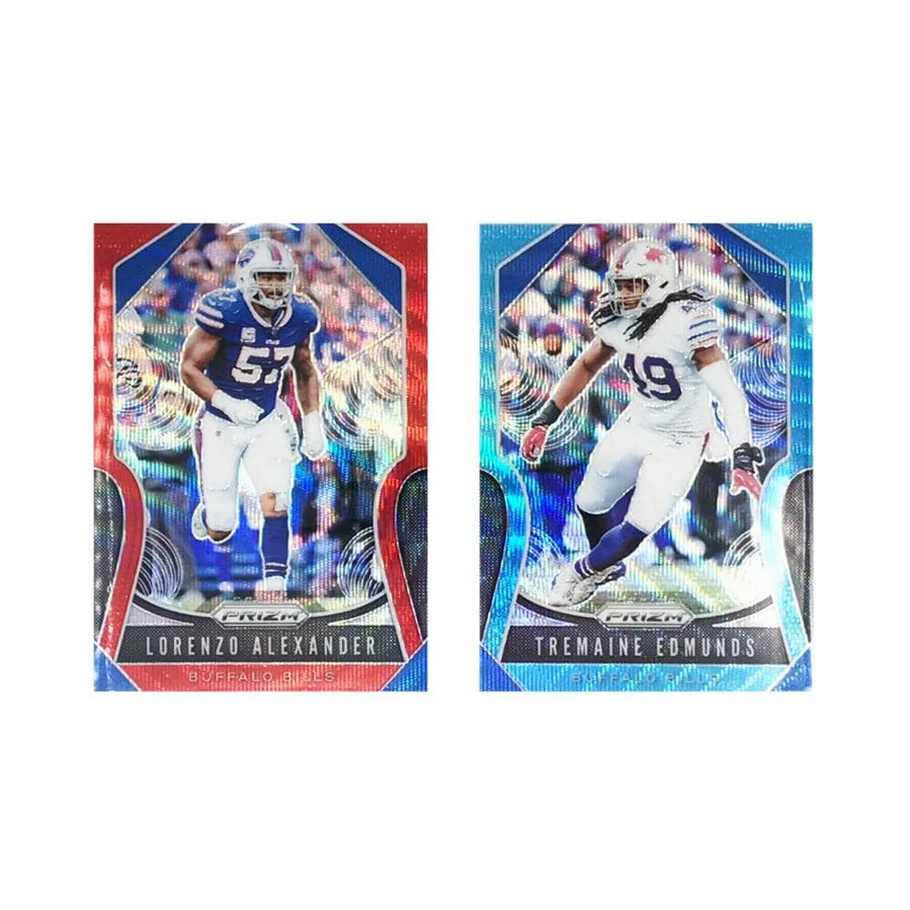 Panini Cards Buffalo Bills Panini NFL Prizm Parallel 2 Trading Card Set