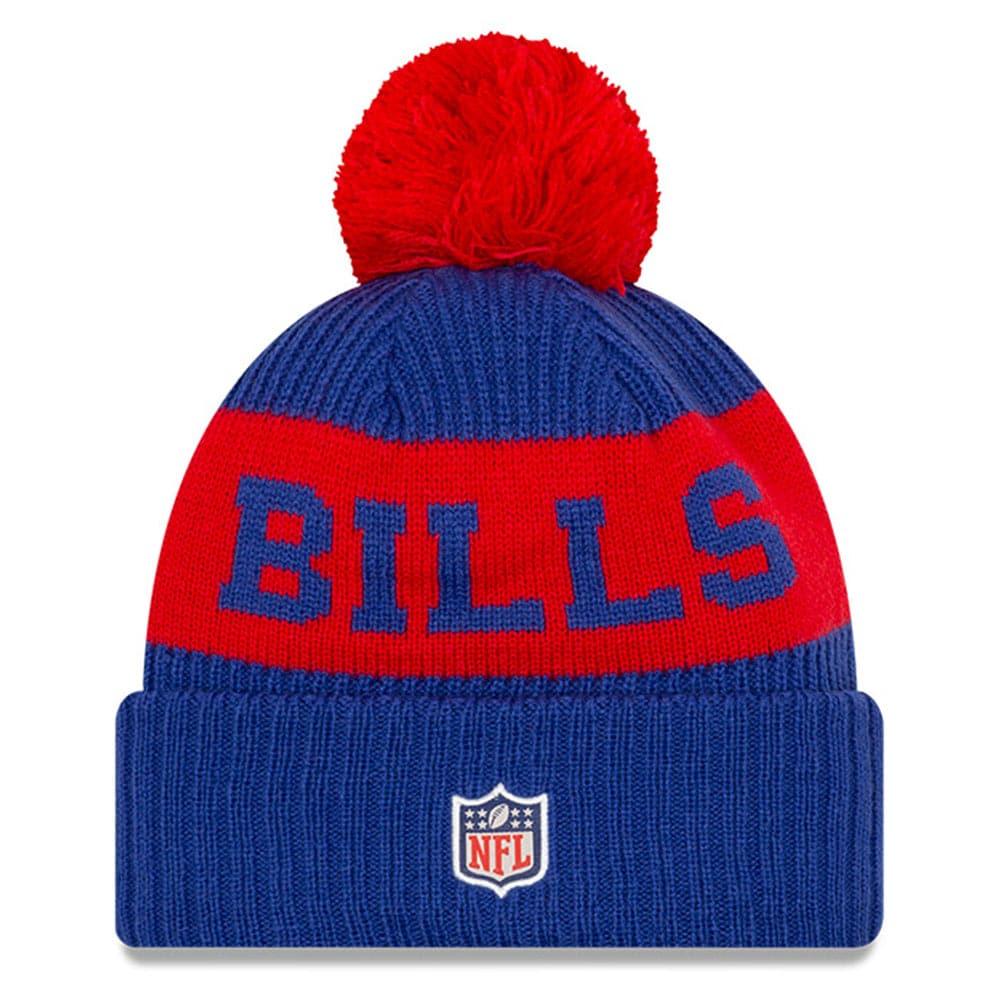 New Era Beanies Buffalo Bills Throwback New Era NFL 2020 Team Colour Sideline Knit Beanie