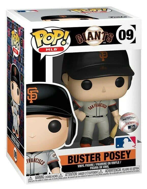 Funko Figures Buster Posey San Francisco Giants MLB Funko Pop 09 Figure  - Grey