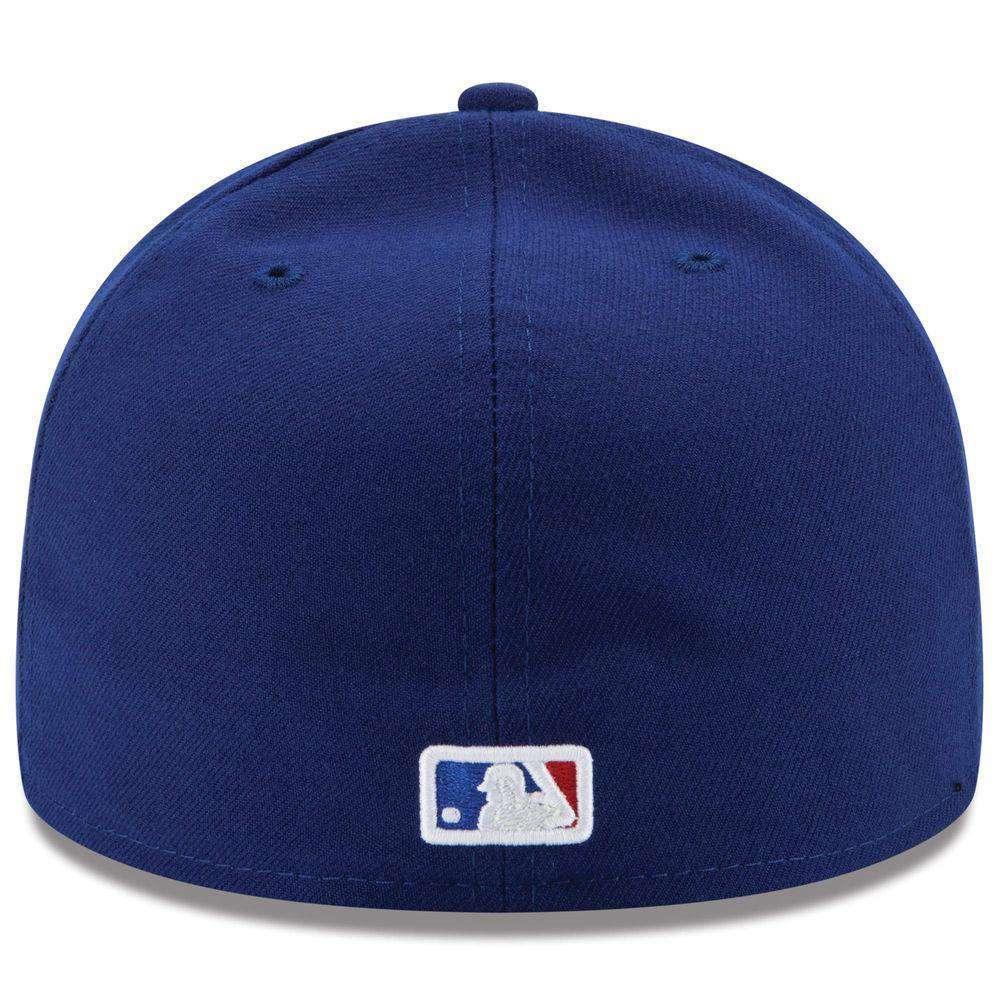 Texas Rangers New Era MLB AC On-Field 59FIFTY Fitted Hat - Blue