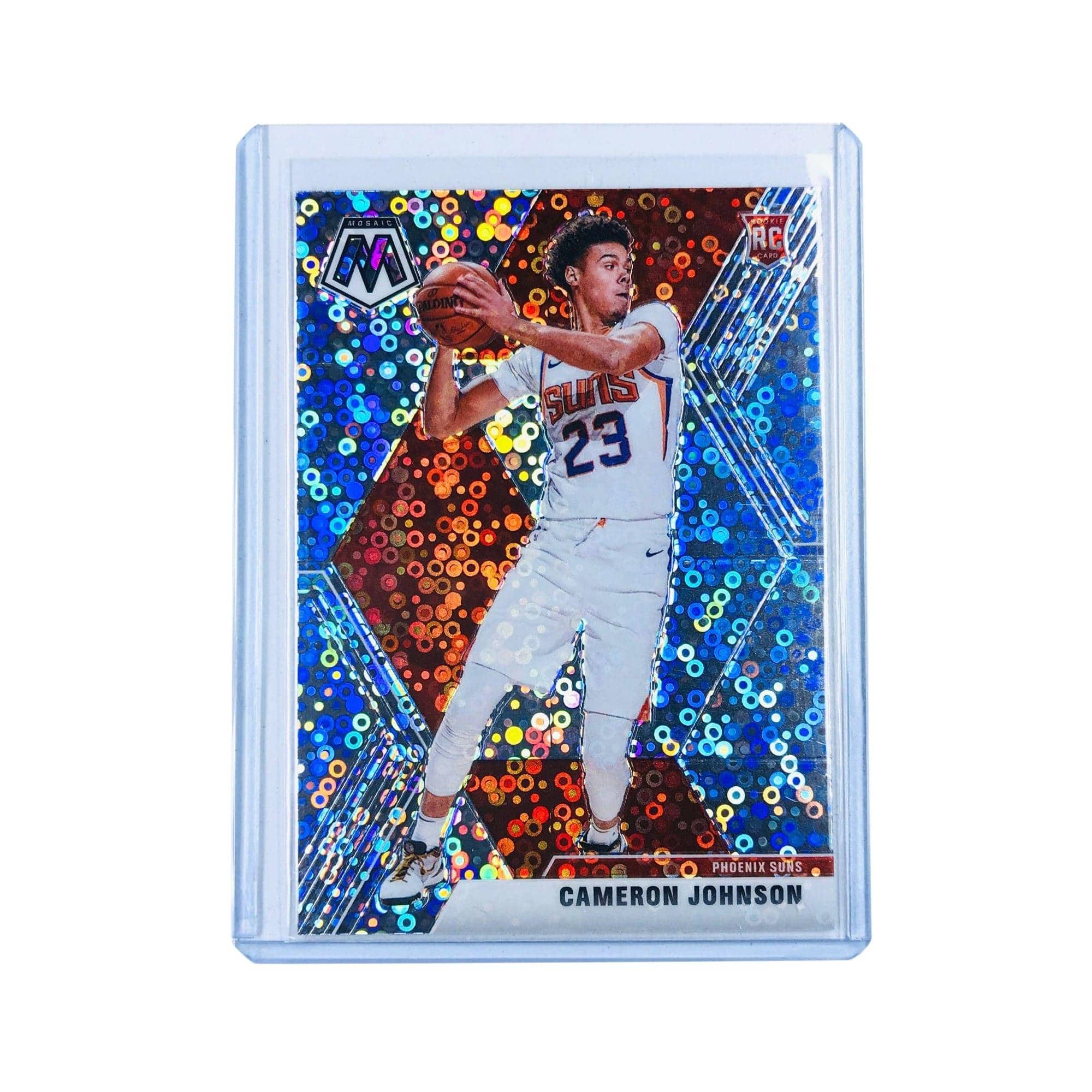 Panini Cards Cameron Johnson Phoenix Suns 2019-20 Panini Mosaic NBA Silver Disco Prizm Rookie Card