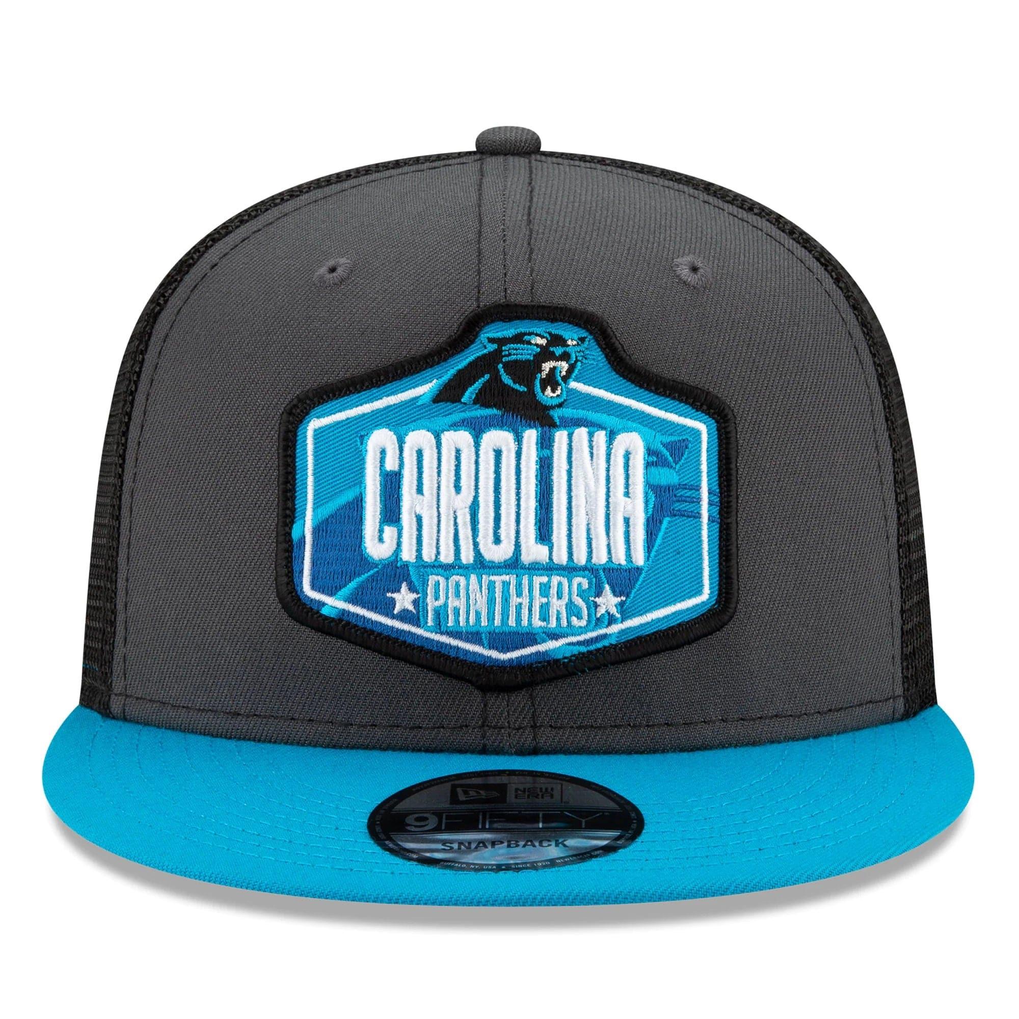 New Era Caps Carolina Panthers New Era 2021 NFL Draft 9FIFTY Snapback Hat - Graphite