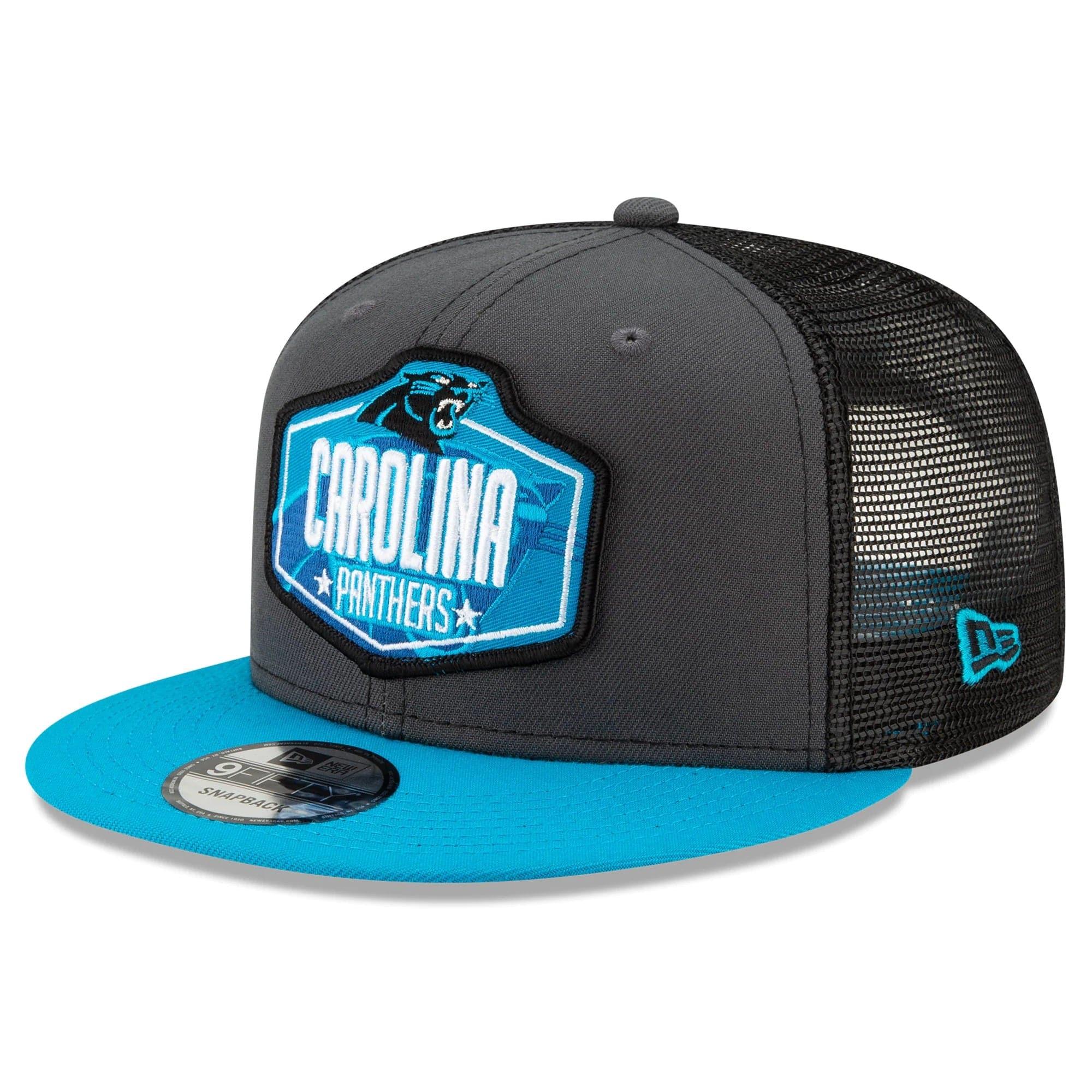 New Era Caps Carolina Panthers New Era 2021 NFL Draft 9FIFTY Snapback Hat - Graphite