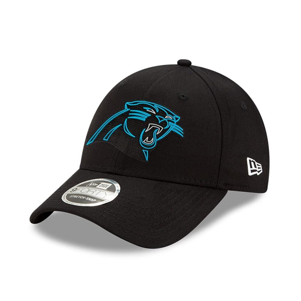 New Era Caps Carolina Panthers New Era NFL 2020 Draft 9FORTY Stretch Snapback Curve Hat - Black