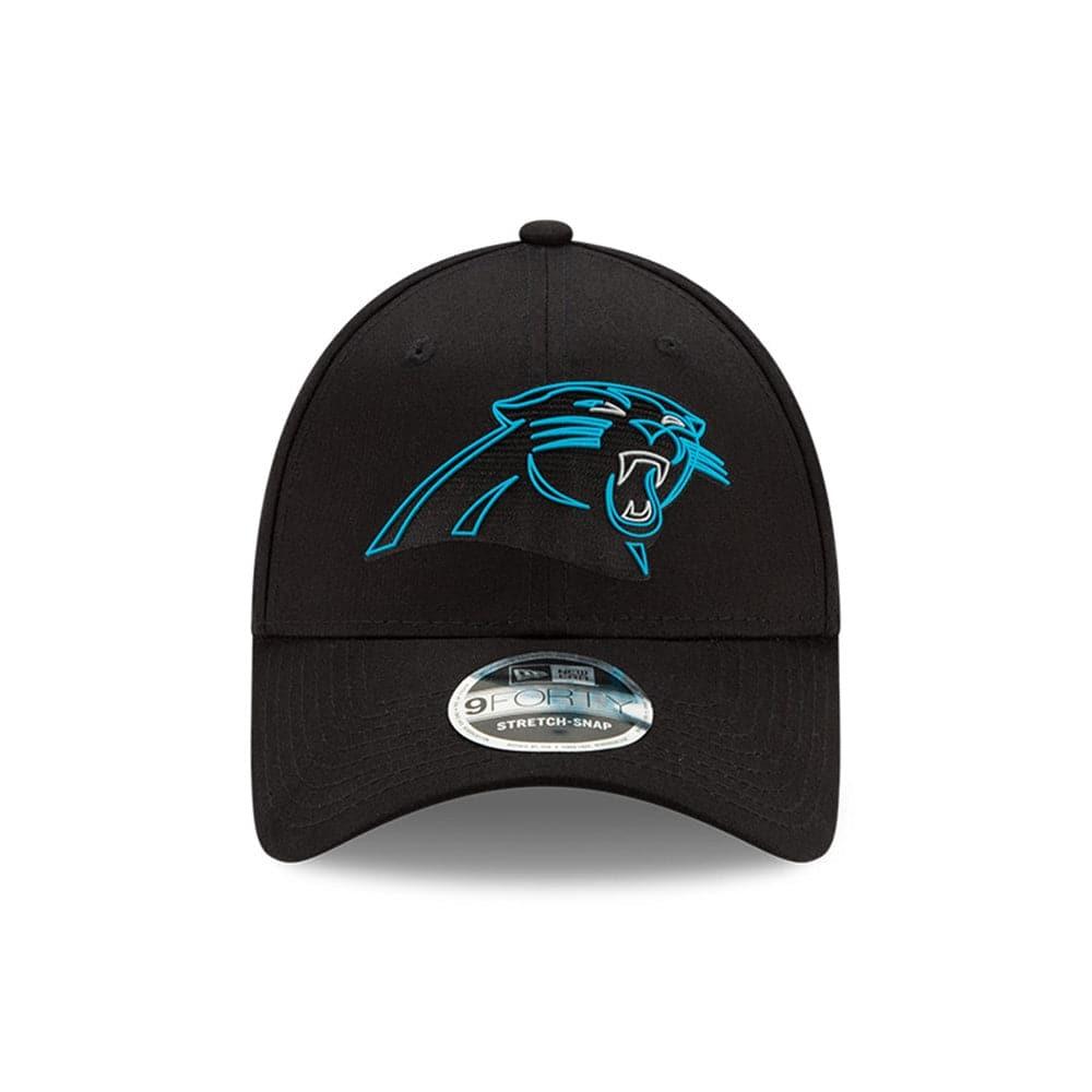 New Era Caps Carolina Panthers New Era NFL 2020 Draft 9FORTY Stretch Snapback Curve Hat - Black