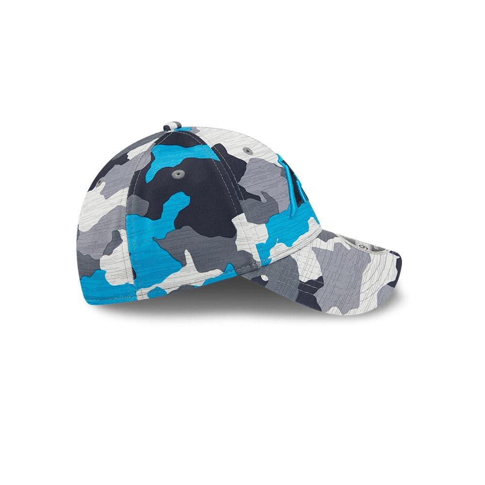New Era Caps Carolina Panthers New Era NFL 22 Training Camp 9FORTY Stretch Snap Hat - Camo