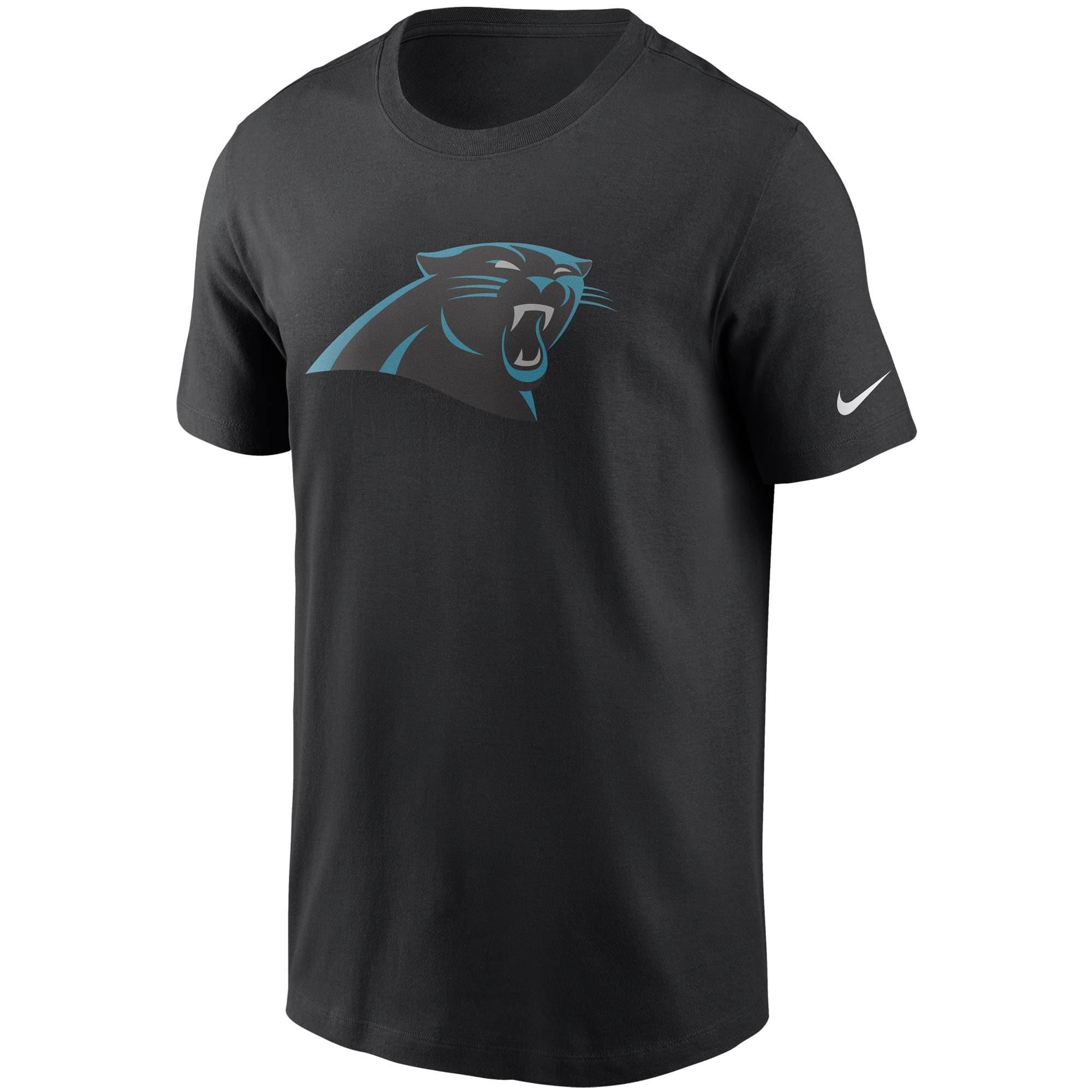 Nike T-Shirts Carolina Panthers Nike NFL Logo Essential T-Shirt - Black