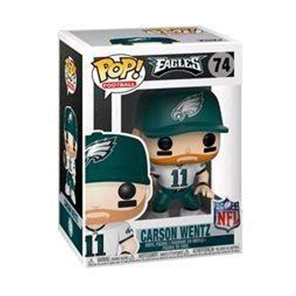 Funko Figures Carson Wentz Philadelphia Eagles NFL Funko Pop Vinyl 3.75" Figure - White