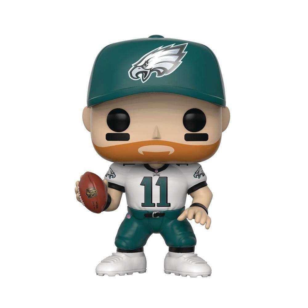 Funko Figures Carson Wentz Philadelphia Eagles NFL Funko Pop Vinyl 3.75" Figure - White