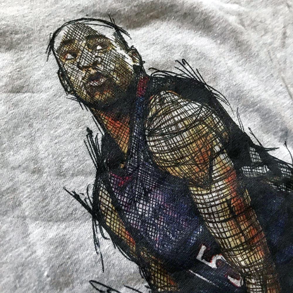 Vince Carter Toronto Raptors 500 Level NBA It's Over T-Shirt - Grey