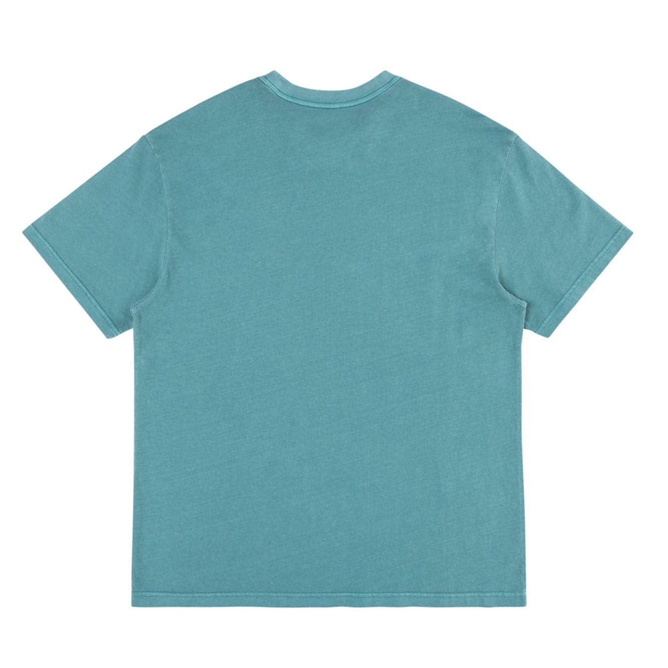 Mitchell And Ness T-Shirts Charlotte Hornets Mitchell & Ness NBA Beveled Vintage T-Shirt - Faded Teal