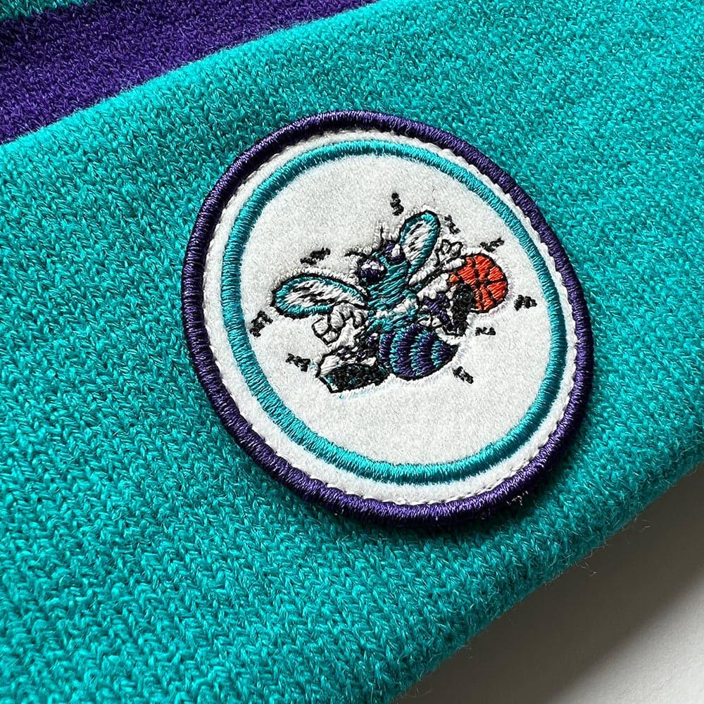 Mitchell And Ness Beanies Charlotte Hornets Mitchell & Ness NBA HWC Colour Knit Beanie - Teal