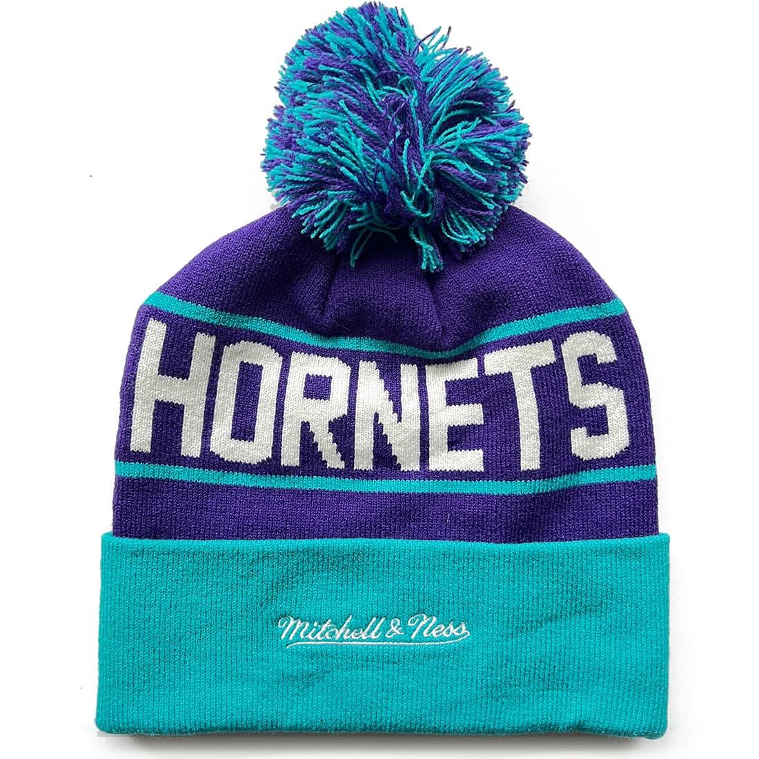 Mitchell And Ness Beanies Charlotte Hornets Mitchell & Ness NBA HWC Colour Knit Beanie - Teal