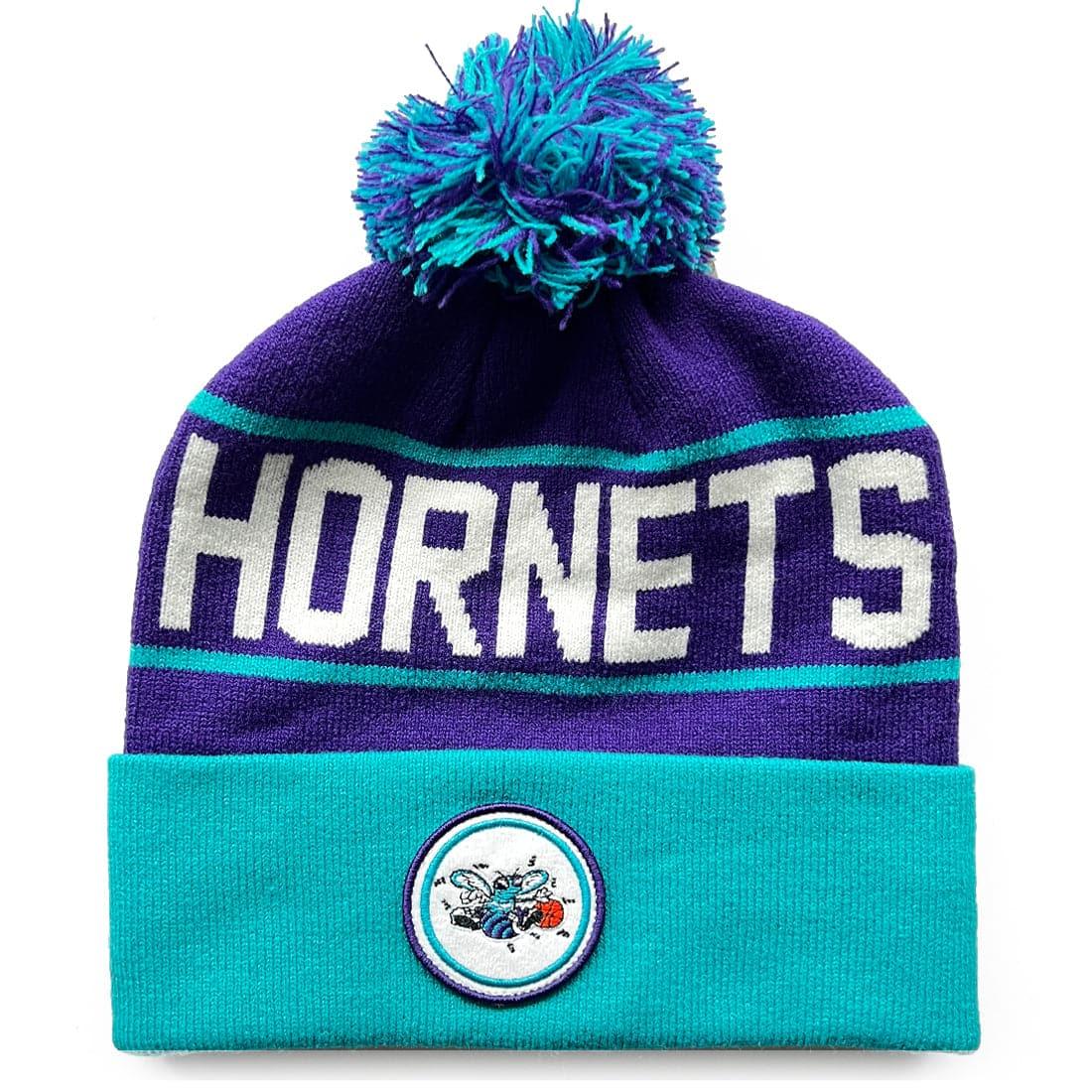 Mitchell And Ness Beanies Charlotte Hornets Mitchell & Ness NBA HWC Colour Knit Beanie - Teal