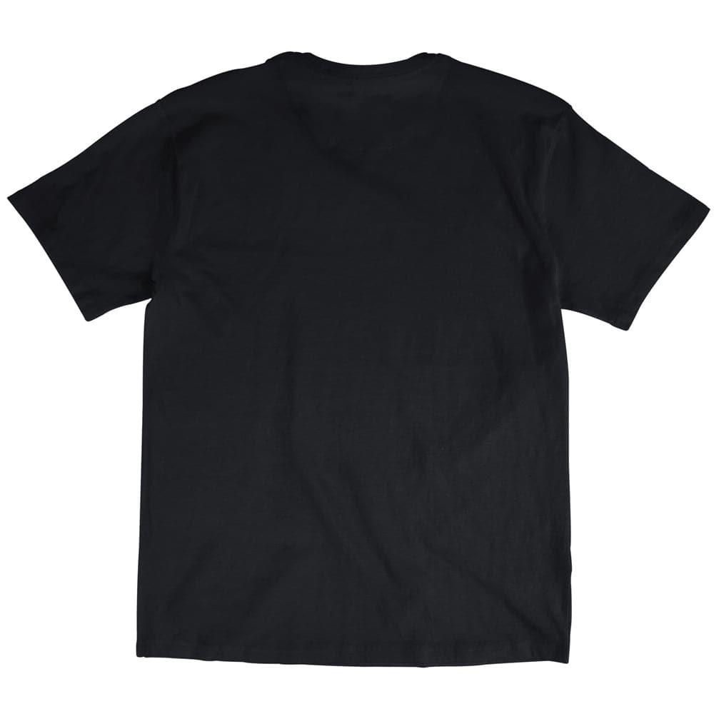 Mitchell And Ness T-Shirts Charlotte Hornets Mitchell & Ness NBA HWC Distressed Logo T-Shirt - Black