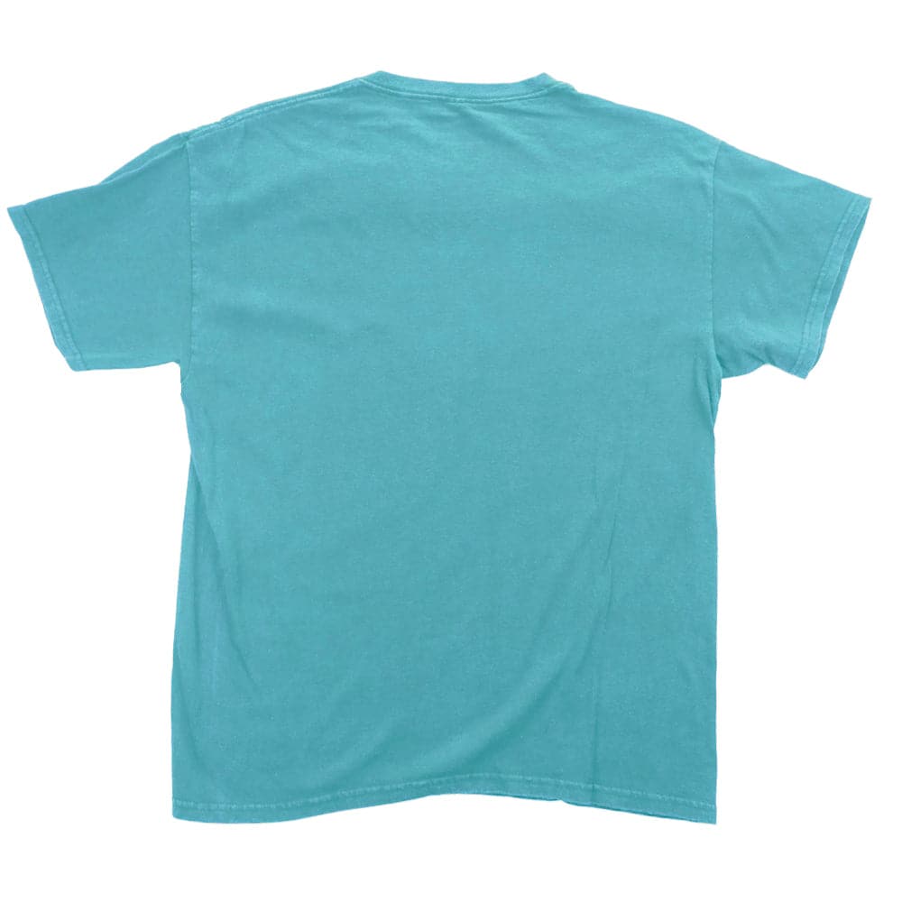Mitchell And Ness T-Shirts Charlotte Hornets Mitchell & Ness NBA HWC Scribble Vintage T-Shirt - Faded Aqua