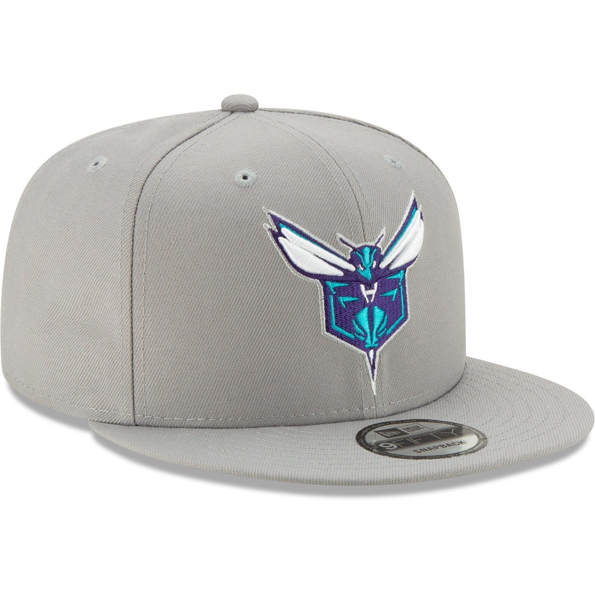 New Era Caps Charlotte Hornets New Era NBA 2019 City Series 9FIFTY Snapback Hat - Grey