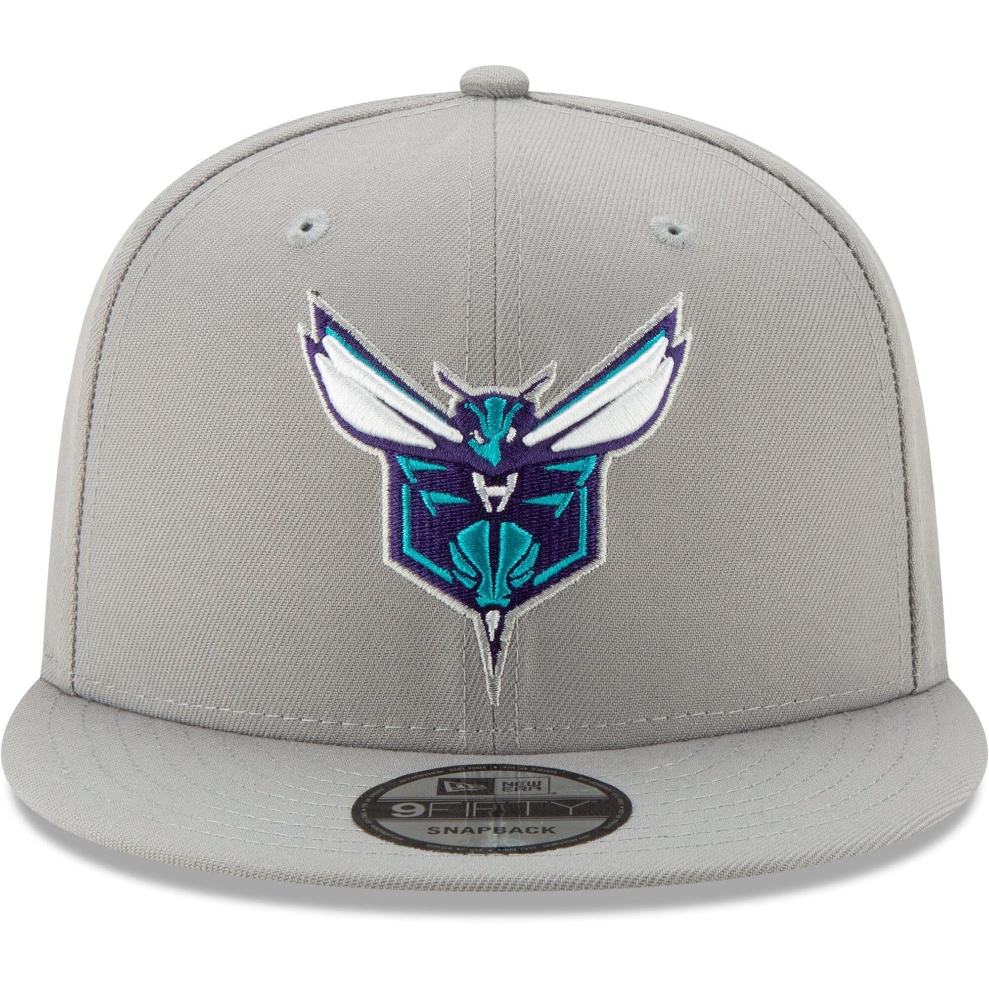 New Era Caps Charlotte Hornets New Era NBA 2019 City Series 9FIFTY Snapback Hat - Grey