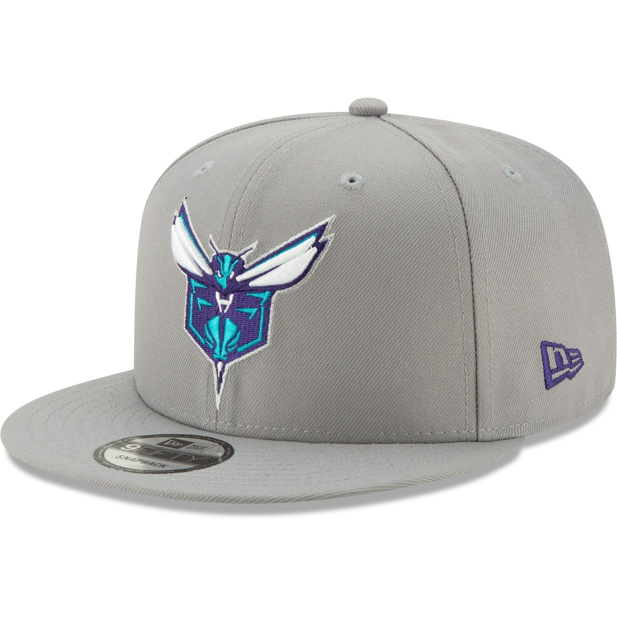 New Era Caps Charlotte Hornets New Era NBA 2019 City Series 9FIFTY Snapback Hat - Grey