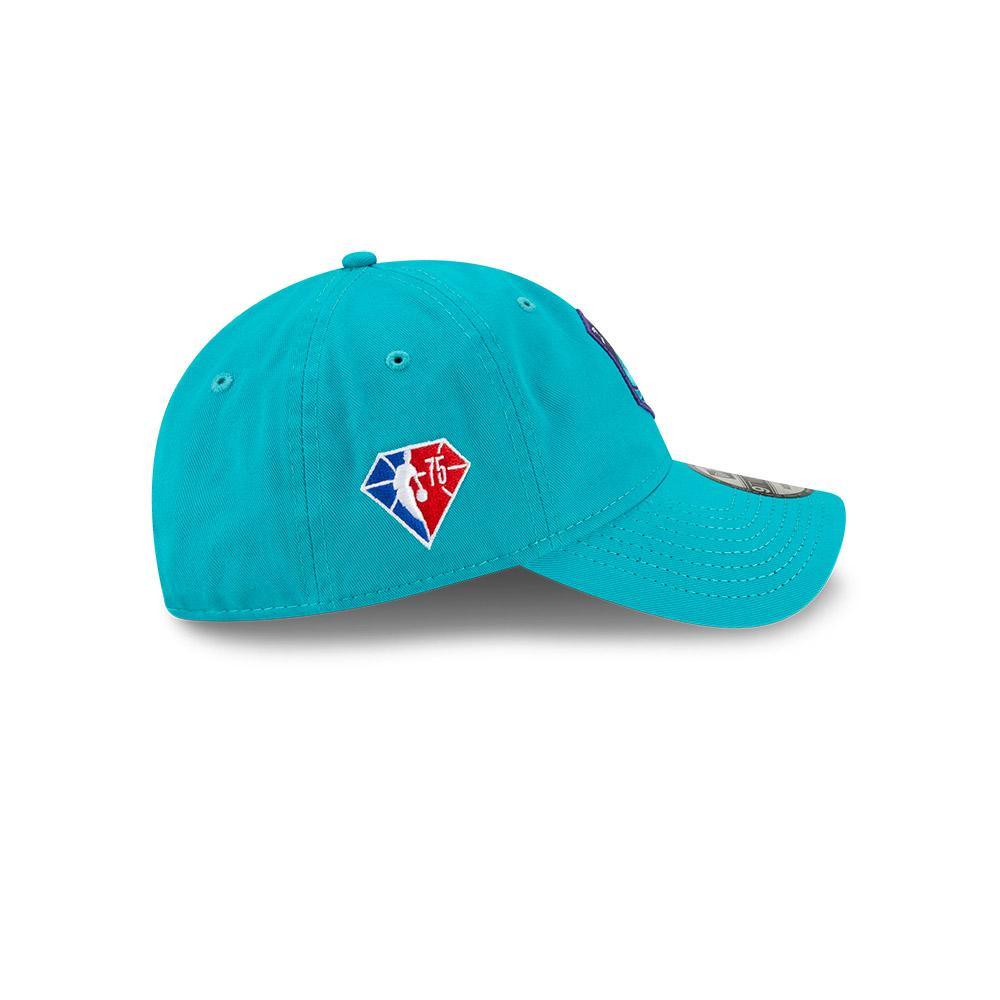 New Era Caps Charlotte Hornets New Era NBA 2021 Draft 9TWENTY Strapback Hat - Teal