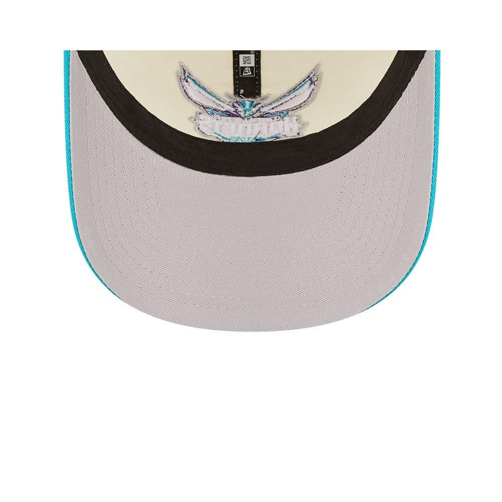 New Era Caps Charlotte Hornets New Era NBA 2022 Draft 9TWENTY Strapback Hat - Cream