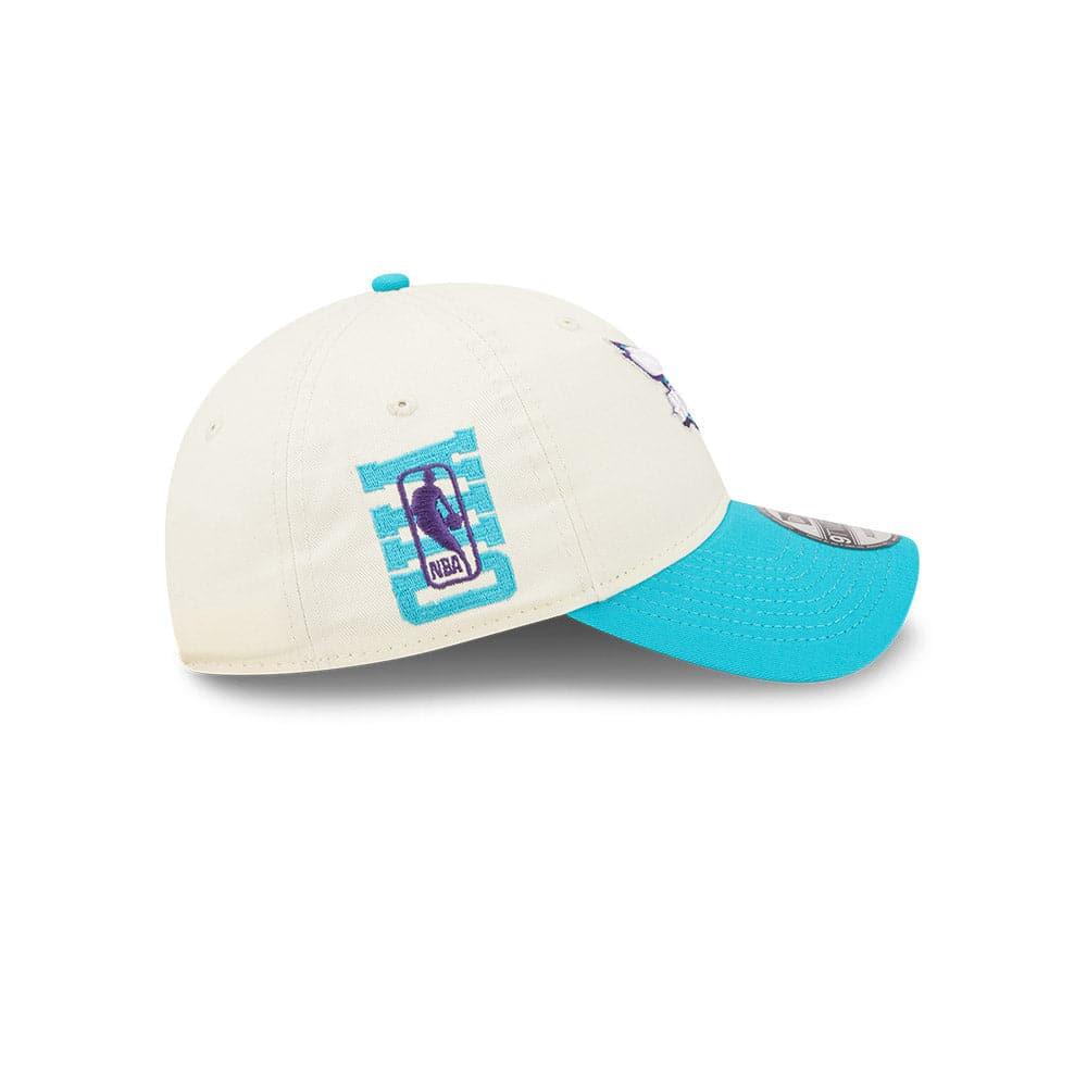 New Era Caps Charlotte Hornets New Era NBA 2022 Draft 9TWENTY Strapback Hat - Cream