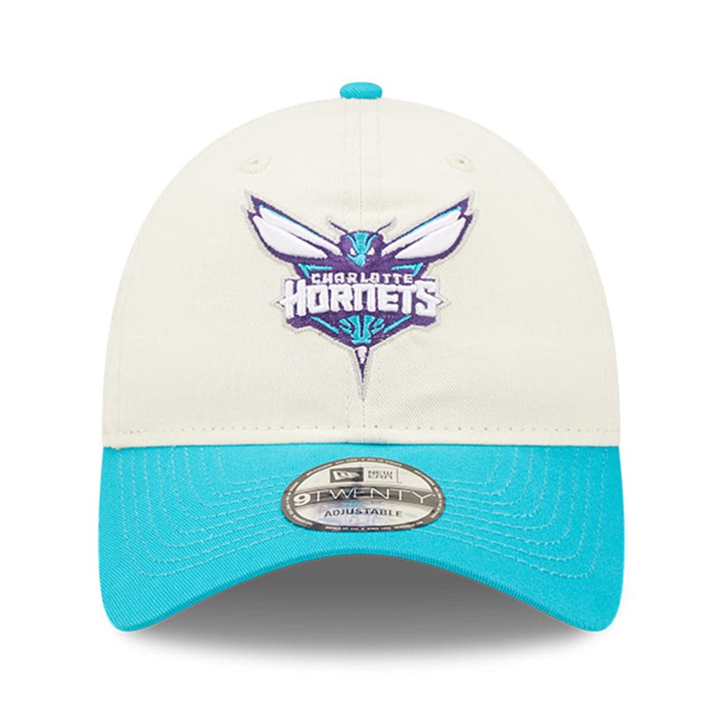 New Era Caps Charlotte Hornets New Era NBA 2022 Draft 9TWENTY Strapback Hat - Cream