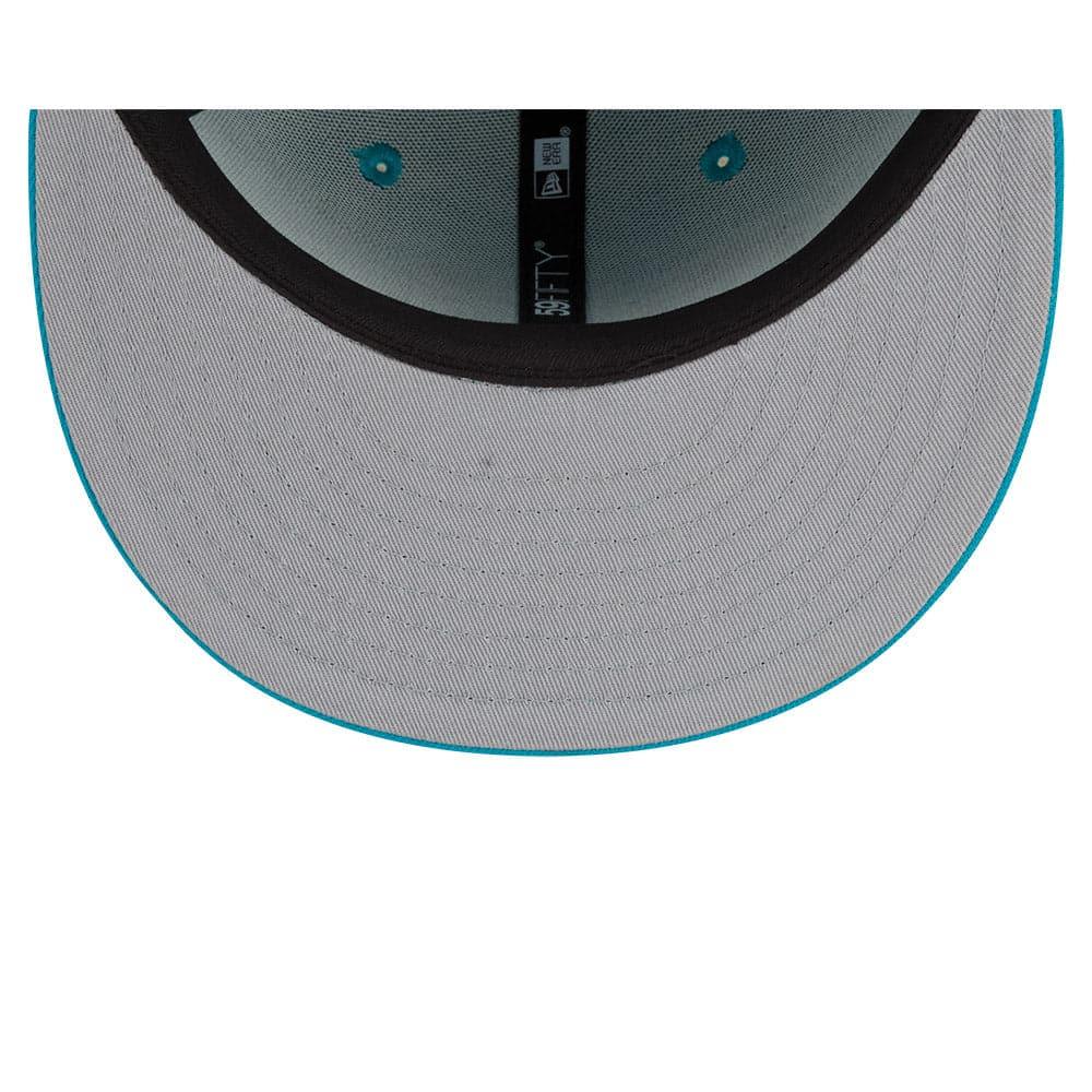 New Era Caps Charlotte Hornets New Era NBA 21-22 City Edition Alt 59FIFTY Fitted Hat - Teal