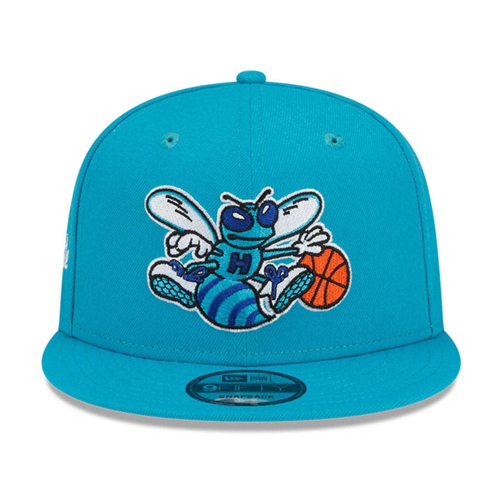 New Era Caps Charlotte Hornets New Era NBA 21-22 City Edition ALT 9FIFTY Snapback Hat - Teal