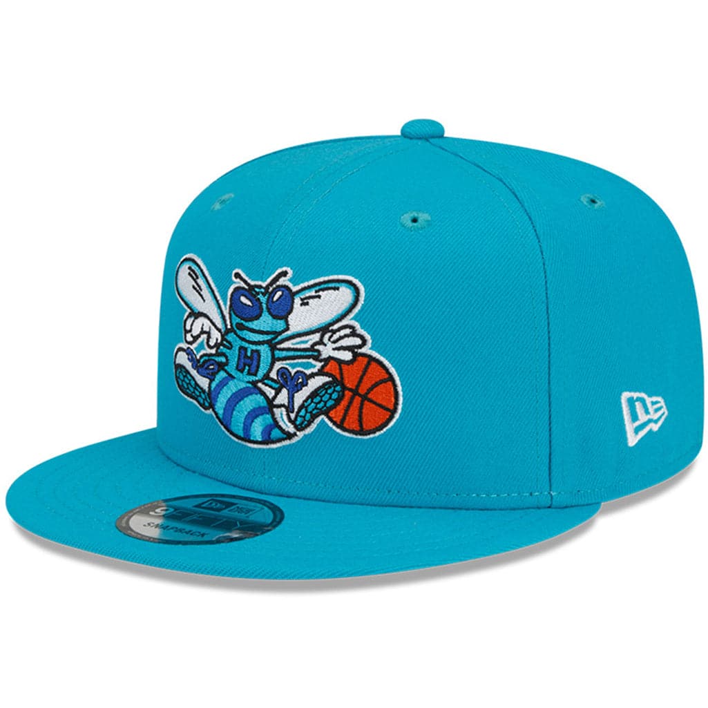 New Era Caps Charlotte Hornets New Era NBA 21-22 City Edition ALT 9FIFTY Snapback Hat - Teal