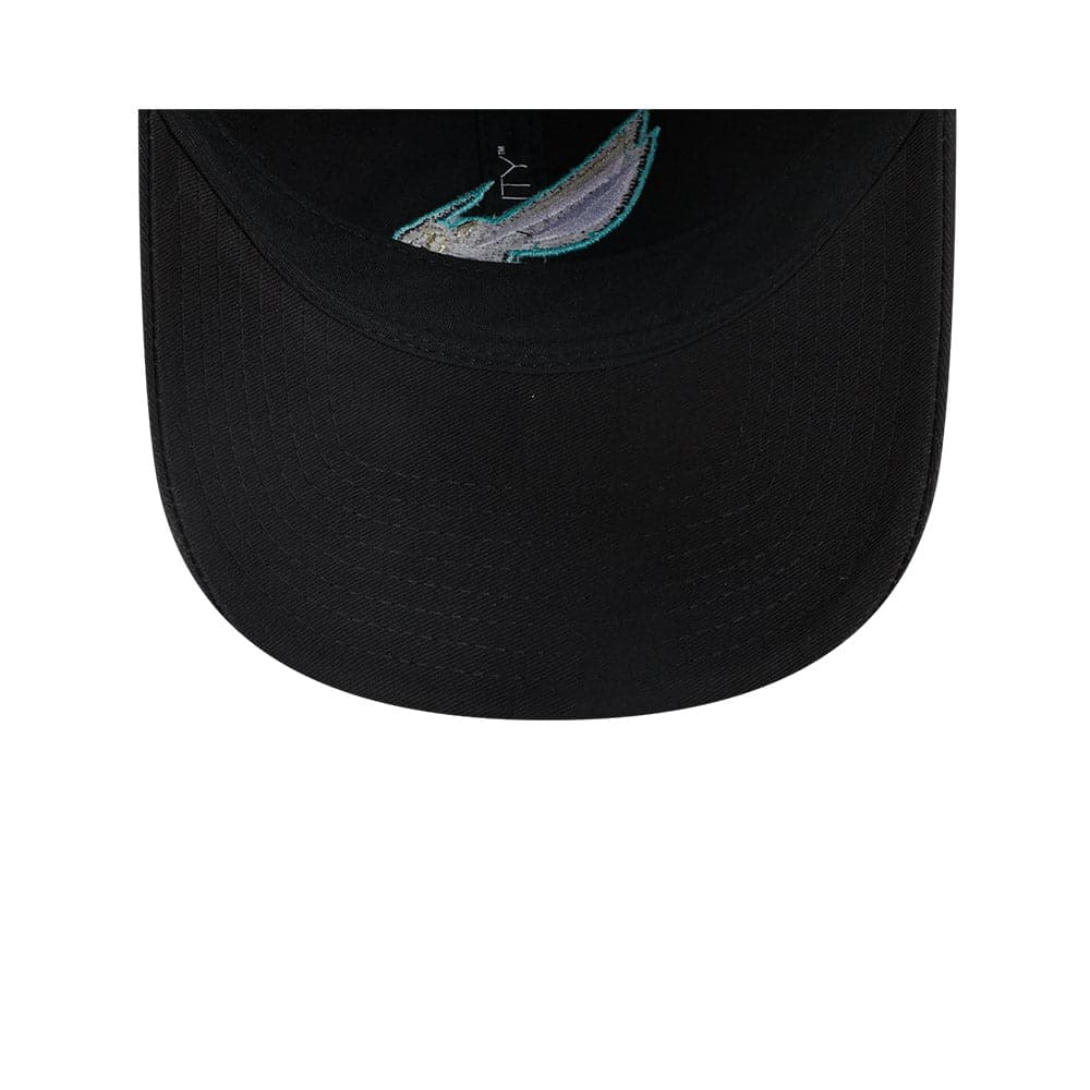 New Era Caps Charlotte Hornets New Era NBA 22-23 City Edition Alt 9TWENTY Strapback Hat - Black