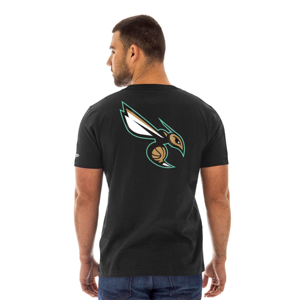 New Era T-Shirts Charlotte Hornets New Era NBA 22-23 City Edition T-Shirt - Black